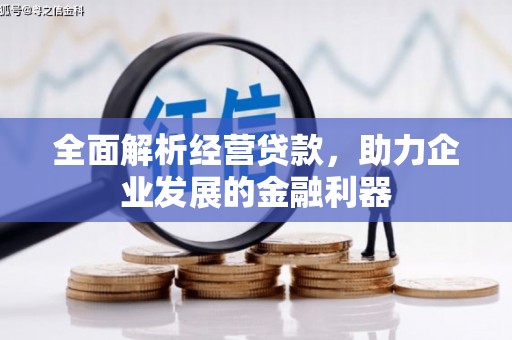 商河全面解析经营贷款，助力企业发展的金融利器
