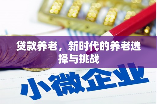 商河贷款养老，新时代的养老选择与挑战