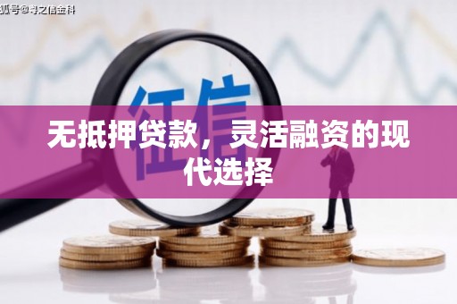 商河无抵押贷款，灵活融资的现代选择