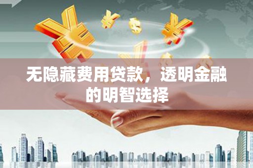 商河无隐藏费用贷款，透明金融的明智选择